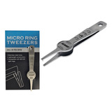 Alicate Bkk Micro Ring Tweezers H-to-1010 - Para Split Rings