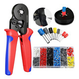 Alicate Crimpadores Hsc8 6-4a Kit Alicate Box 1900 Terminal Ilhós 0,25 A 10mm