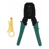 Alicate Crimpar Corte Cabo De Rede Rj11 Rj12 Rj45 Decapador