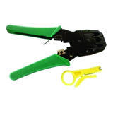 Alicate Crimpar Corte Cabo De Rede Rj11 Rj12 Rj45 Decapador