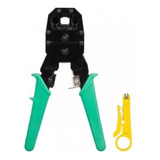 Alicate Crimpar Decapador Corte Cabo De Rede Rj11 Rj12 Rj45