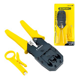Alicate Crimpar Rj45 Rj11 Cabo De Rede Crimpador Desencapar