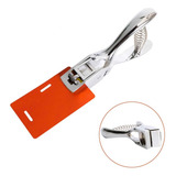 Alicate Furador Para Crachá - Furo Ovóide 15x3 Mm