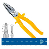 Alicate Universal Isolado Para Eletricista 8 Pol - Gedore