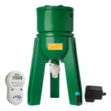 Alimentador Automático 56l Lagos De Carpas Tratador Peixes