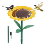Alimentador De Girassol Para Pássaros Ao Ar Livre, Tigela Pa