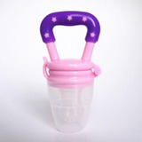 Alimentador Frutas Bebê Mordedor Bico Silicone Carne Chupeta