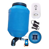 Alimentador Wi-fi Tratador Eletrônico Equinos Cavalos 50l