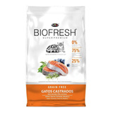 Alimento Biofresh Super Premium Castrados Para Gato Sabor Salmão Em Sacola De 1.5kg