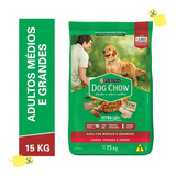 Alimento Dog Chow Adultos Frango 15kg Cachorro Saudável