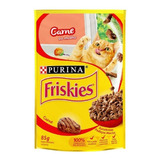 Alimento Friskies Ao Molho Para Gato Adulto Sabor Carne Em S