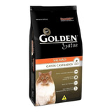 Alimento Golden Premium Especial Castrados Para Gato Adulto Sabor Salmão Em Sacola De 10.1kg