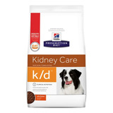 Alimento Hill's Prescription Diet Kidney Care Canine K/d Para Cão Adulto Todos Os Tamanhos Sabor Frango Em Sacola De 17.6lb