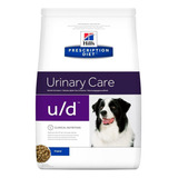 Alimento Hill's Prescription Diet Urinary Care U/d Para Cão Adulto Todos Os Tamanhos Sabor Mix Em Sacola De 3.85kg