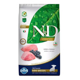 Alimento N&d Pet Prime Mini Breed Para Cachorro Filhote De Raça Pequeno Sabor Cordeiro E Mirtilos Em Saco De 800g