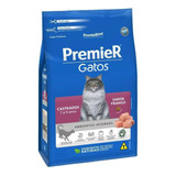 Alimento Premier Super Premium Castrados 7 A 11 Anos Para Gato Senior Sabor Frango Em Sacola De 7.5kg