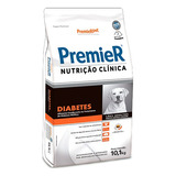 Alimento Premier Super Premium Nutrição Clínica Diabetes Para Cão Adulto De Raça Média E Grande Sabor Mix Em Sacola De 10.1kg