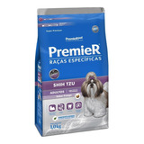 Alimento Premier Super Premium Raças Específicas Shih Tzu Para Cachorro Adulto De Raça Pequena Sabor Frango Em Sacola De 1kg