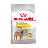 Alimento Royal Canin Size Health Nutrition Medium Dermacomfort Para Cão Adulto De Raça Média Sabor Mix Em Sacola De 2.5kg