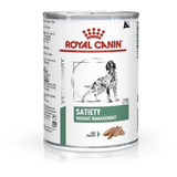 Alimento Royal Canin Veterinary Diet Canine Satiety Weight Management Para Cachorro Adulto Todos Os Tamanhos Sabor Mix Em Lata De 410g