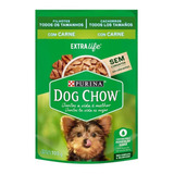 Alimento Úmido Cães Filhote Todo Tamanho Dog Chow Carne 100g