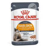 Alimento Úmido Royal Canin Gato Hair & Skin Care Sachê 85g