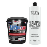 Alisamento Americano Black 500g + Shampoo