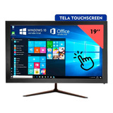 All In One Pc I5 8gb Ram 240gb Ssd Wifi Tela 19' Touchscreen