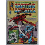 Almanaque Do Capitão América Nº 51 Editora Abril Ago 1983 Com Dicionário Marvel