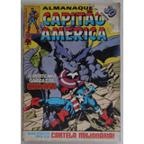 Almanaque Do Capitão América Nº 56 Editora Abril Jan 1984 Com Dicionário Marvel