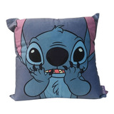 Almofada 40x40 Stitch Flores  Disney