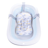 Almofada De Banho Para Bebê Nuvens - Pimpolho Cor Cinza