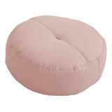 Almofada De Chão Redonda Para Meditação, Almofada De Rosa