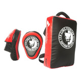 Almofada De Chute+manopla De Soco Lima Fighter P/treinos Top