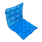 Almofada De Gel Quadrada Com Encosto Inflável Anti-escaras