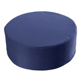 Almofada De Meditação Zafu Azul Escuro