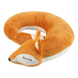 Almofada De Pescoço De Viagem Em Forma De Bolster, Macia Em