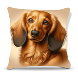 Almofada Decorativa - Raças Cachorro - Alta Qualidade 35 Cm