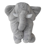 Almofada Elefante Pelúcia 55c Travesseiro Bebê Recém Nascido