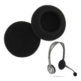 Almofada Espuma Headset Fone Ouvido Compatível