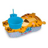 Almofada Kit Cineminha Conjunto Pipoca Infantil - Tigre