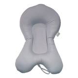 Almofada Para Banho Bebê Banheira Sapeca Kids Cinza