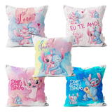 Almofada Para Cesta Dia Dos Namorados Atacado Kit 10un 20x20 Cor Kitlove3-10un