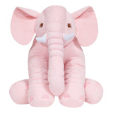 Almofada Pelúcia Travesseiro Elefante Gigante Bebê - Buba