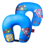 Almofada Pescoço Super Mario Micropérolas Oficial