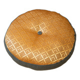 Almofada Redonda De 40cm Para Meditação, Almofada De
