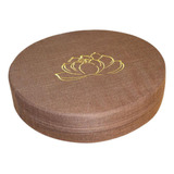 Almofada Redonda Para Meditação, Assento 40cm X 10cm