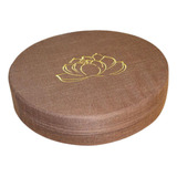 Almofada Redonda Para Meditação, Assento 40cm X 10cm