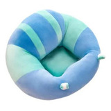 Almofada Sofá Para Bebês Azul