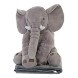 Almofada Travesseiro Elefante Pelúcia Gigante Super
